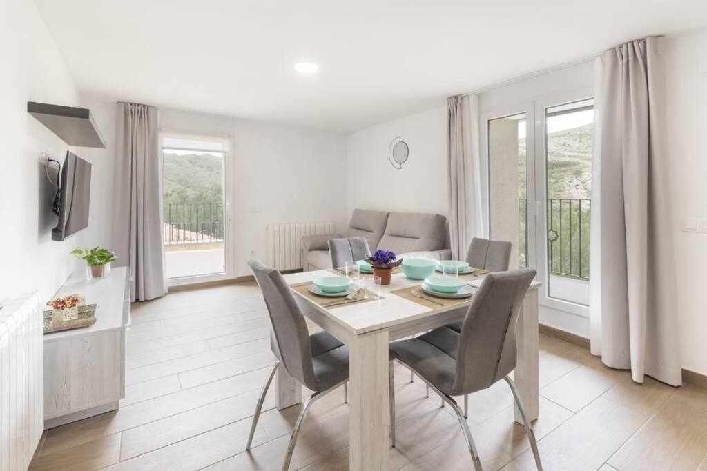 Apartamentos El Mirador Villarroya de los Pinares Esterno foto